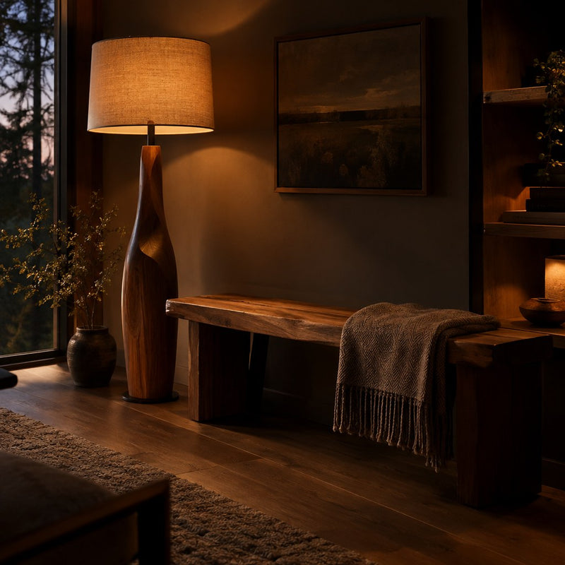 Benches, lamps & more