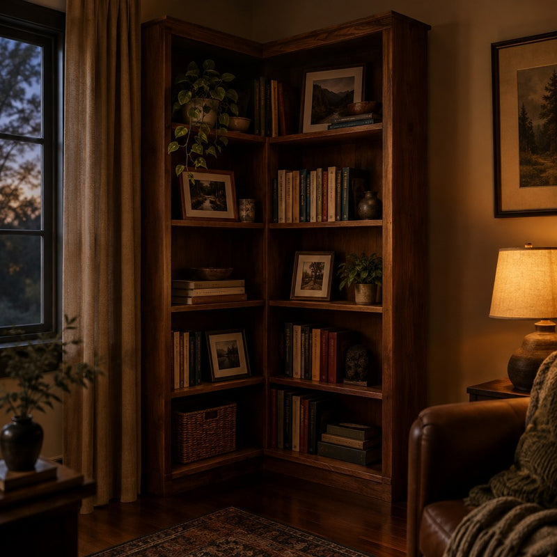 Bookshelves & wine racks